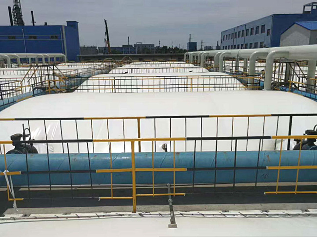 膜结构污水池盖